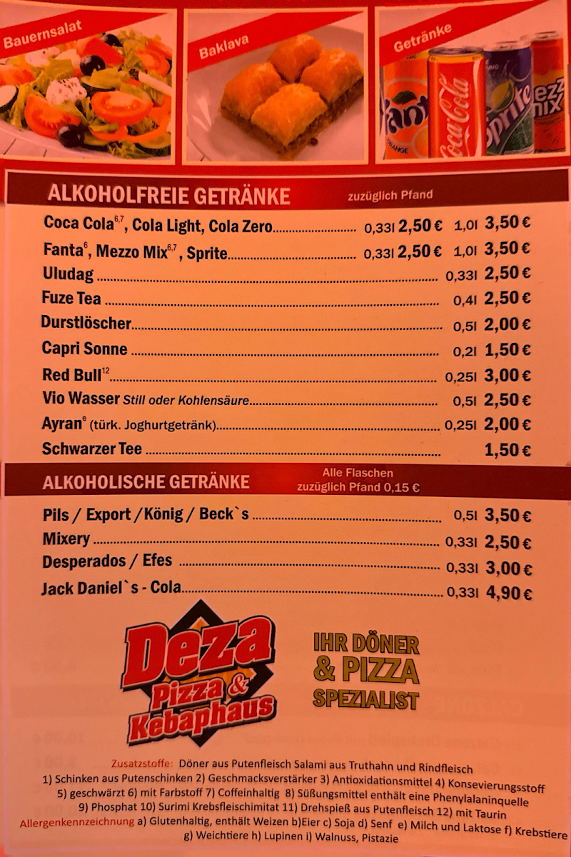 Speisekarte photo 2