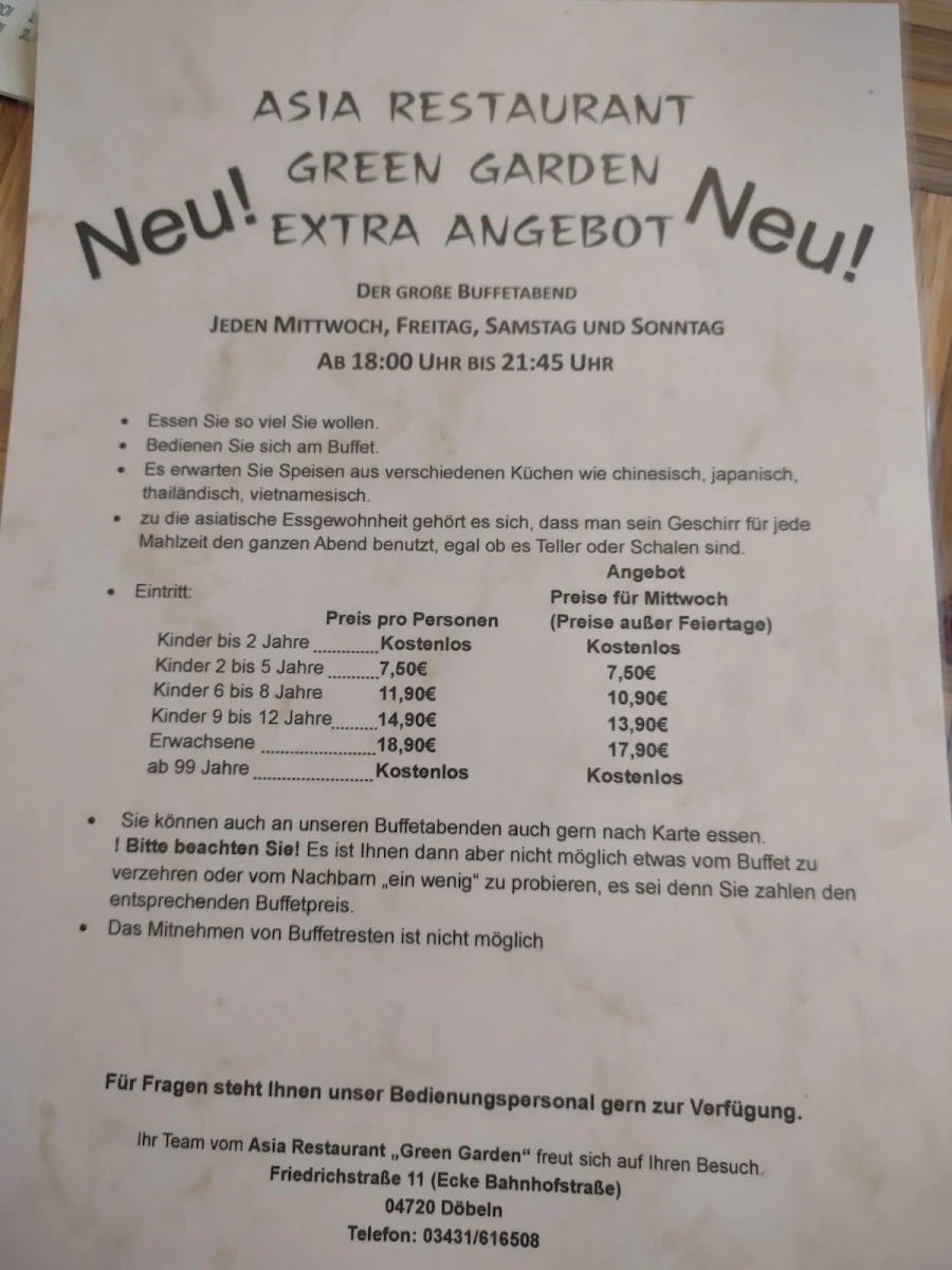 Speisekarte photo 4