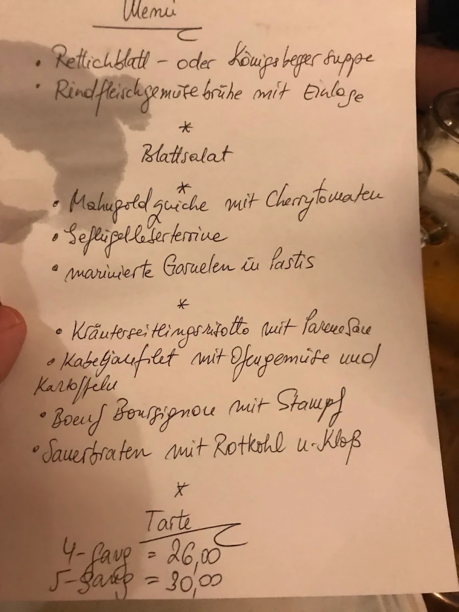 Speisekarte photo 5