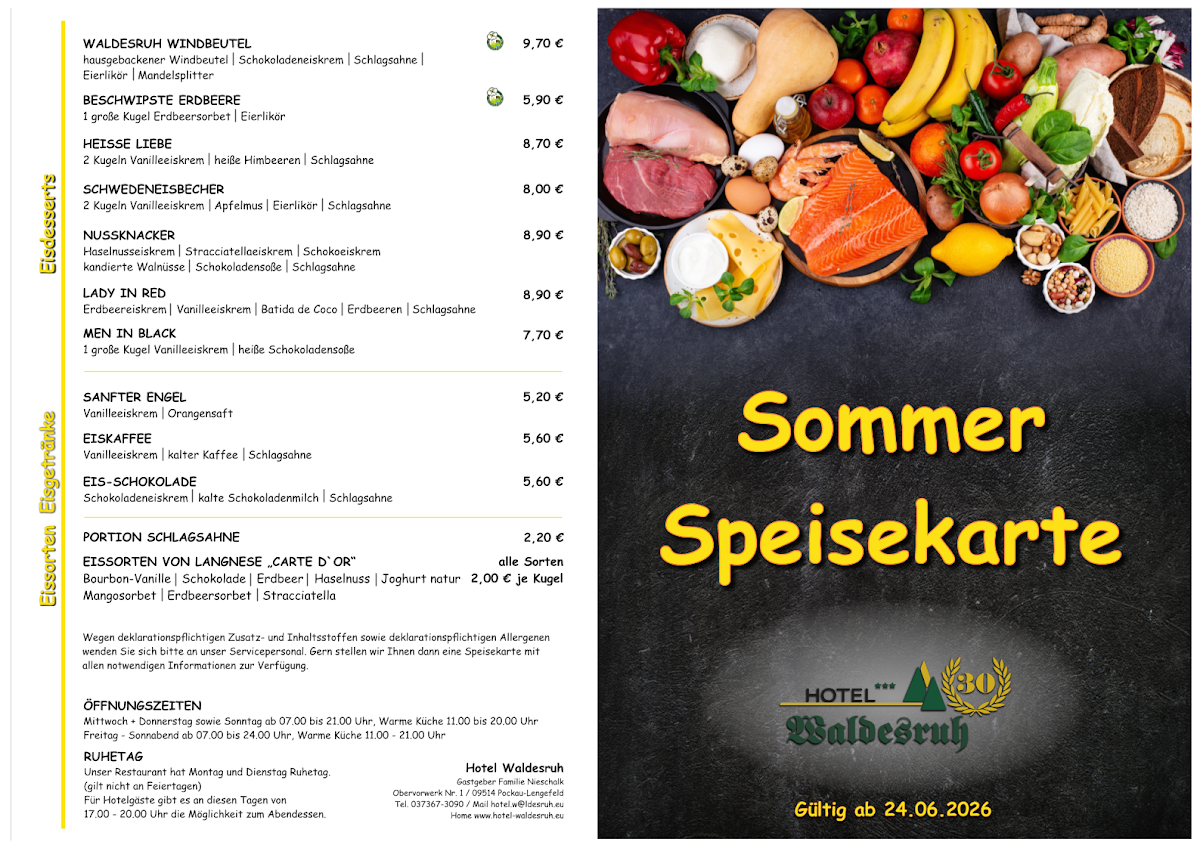 Speisekarte photo 2