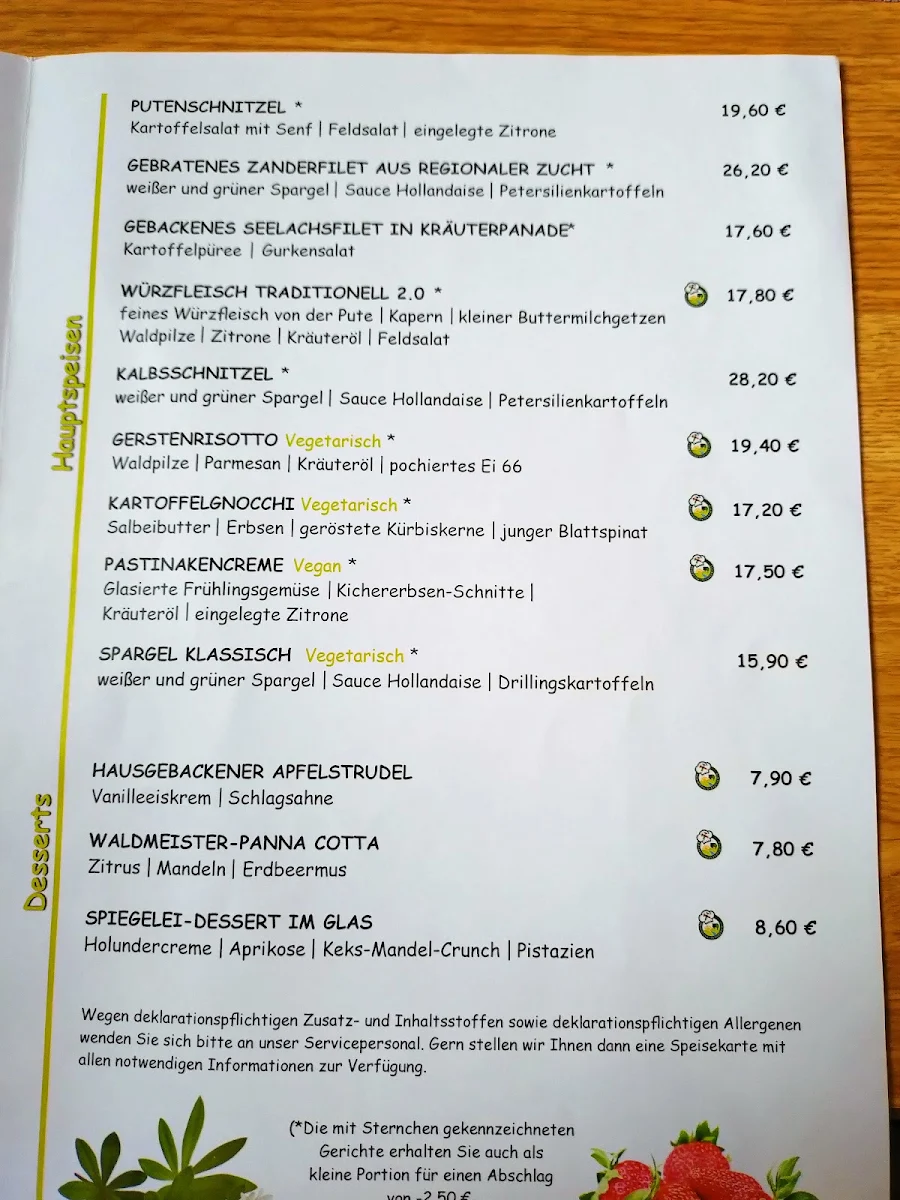 Speisekarte photo 4