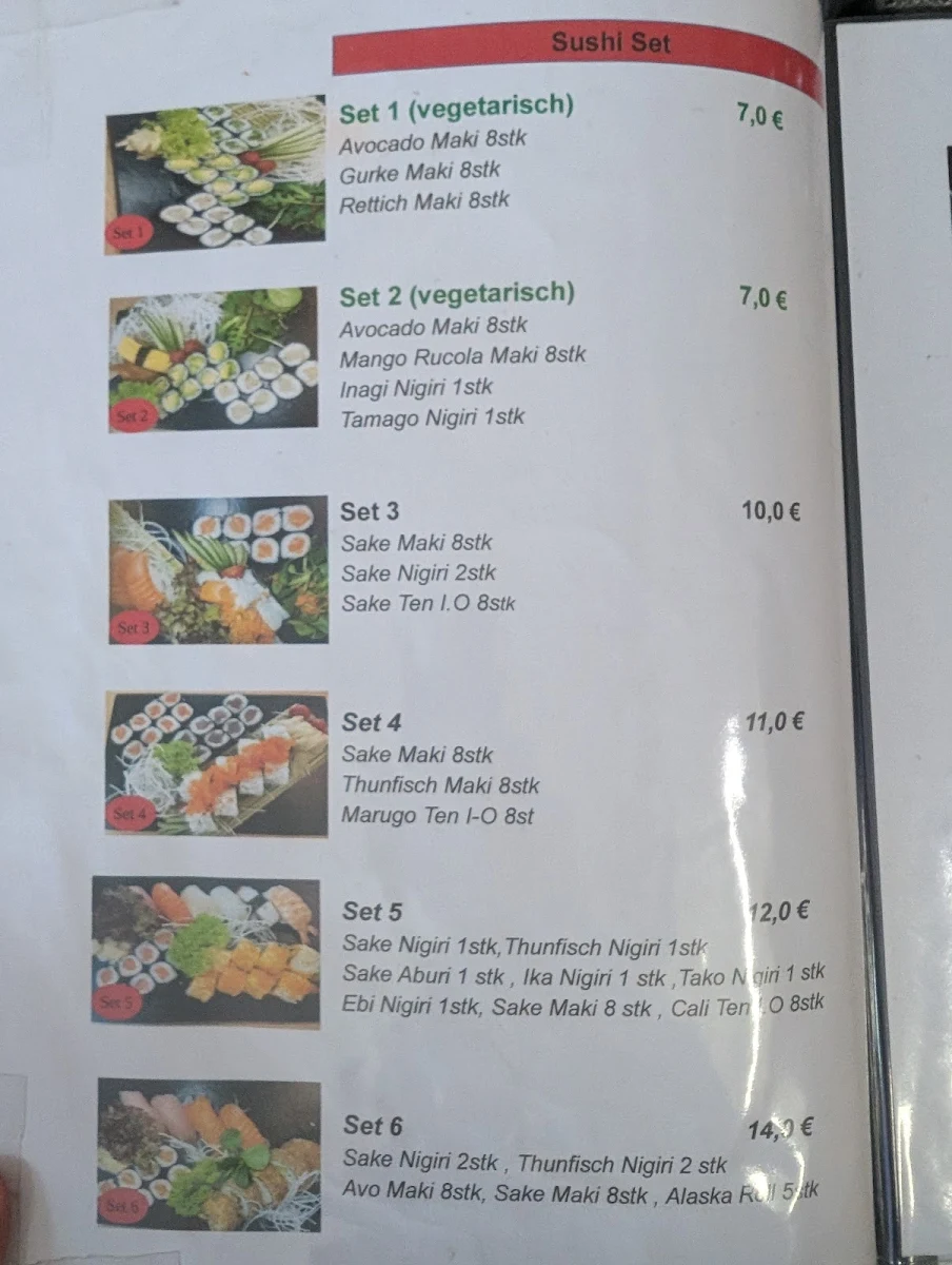 Speisekarte photo 2
