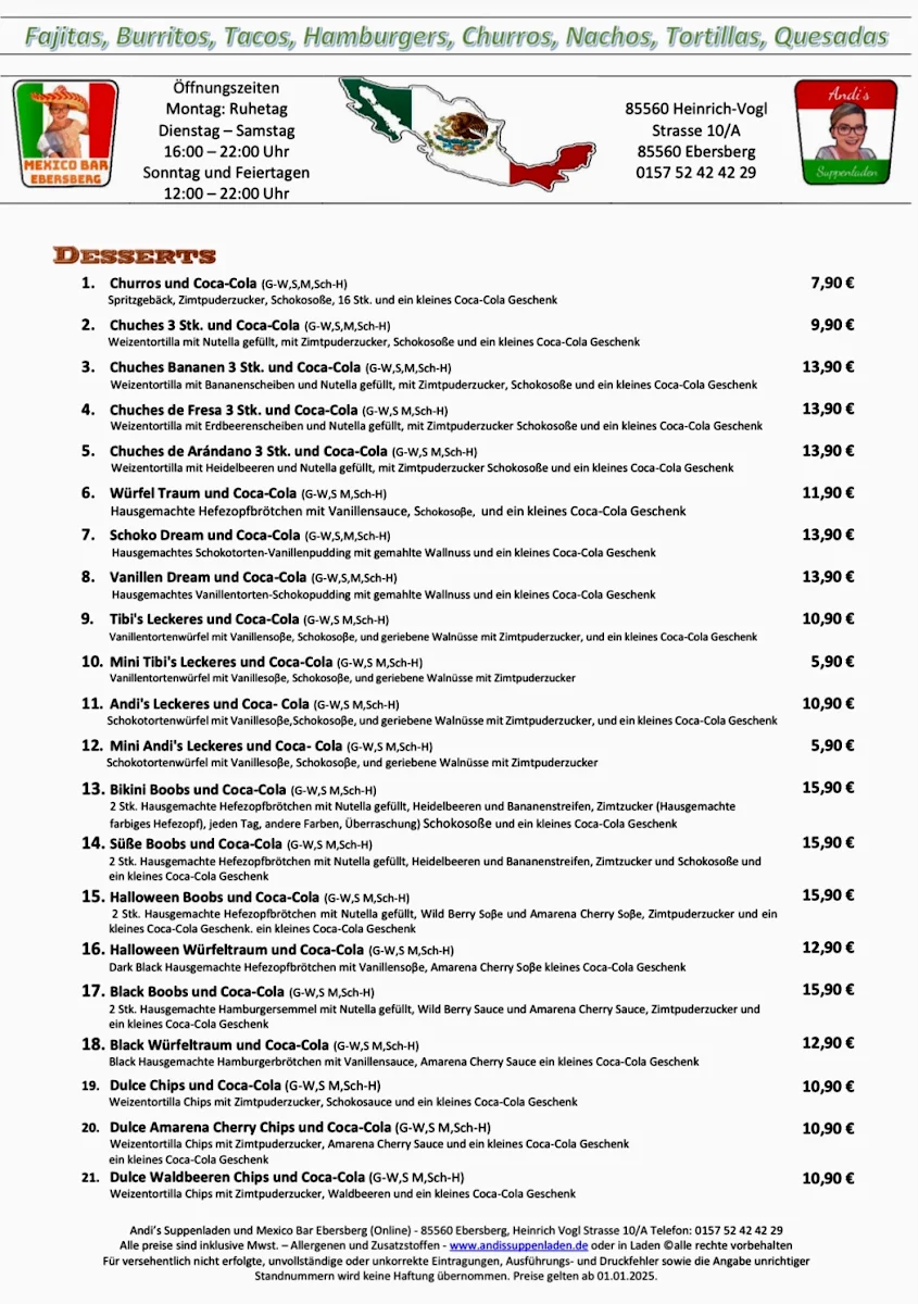 Speisekarte photo 1