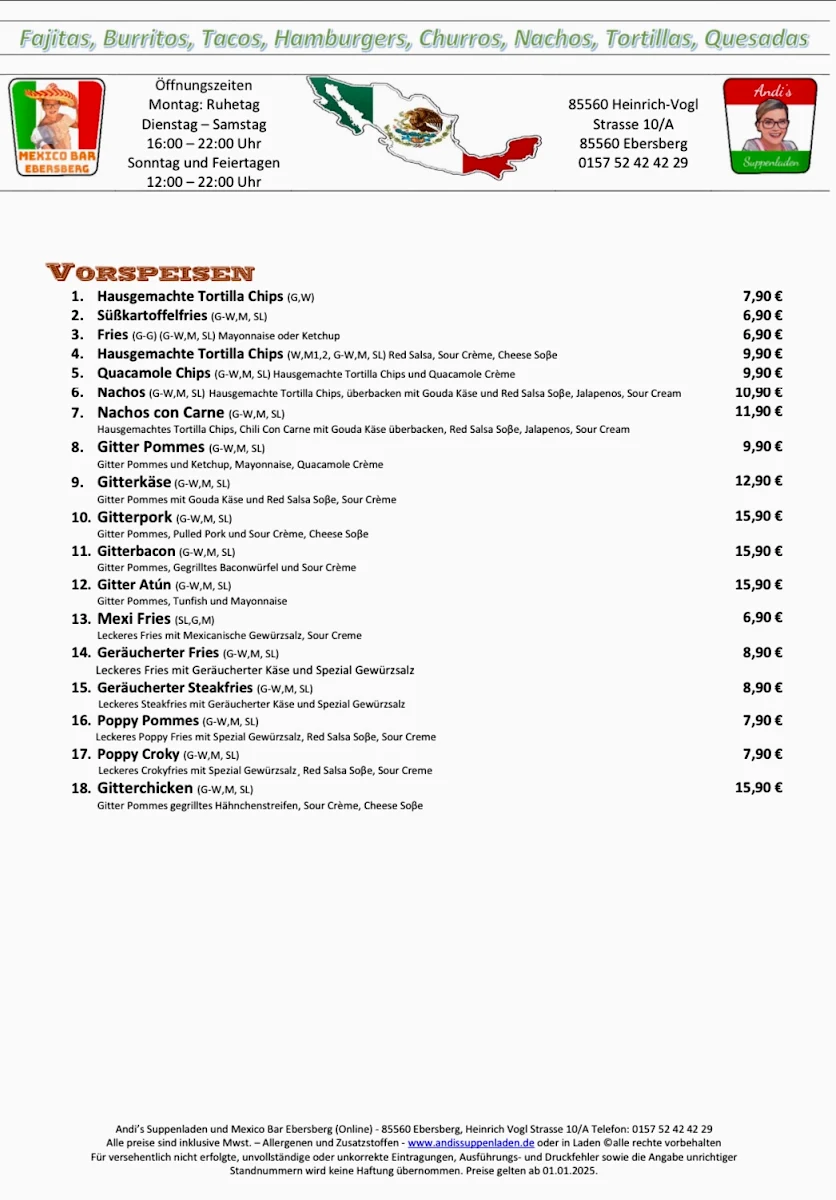 Speisekarte photo 6