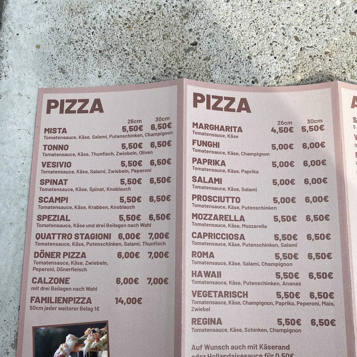 Speisekarte photo 1