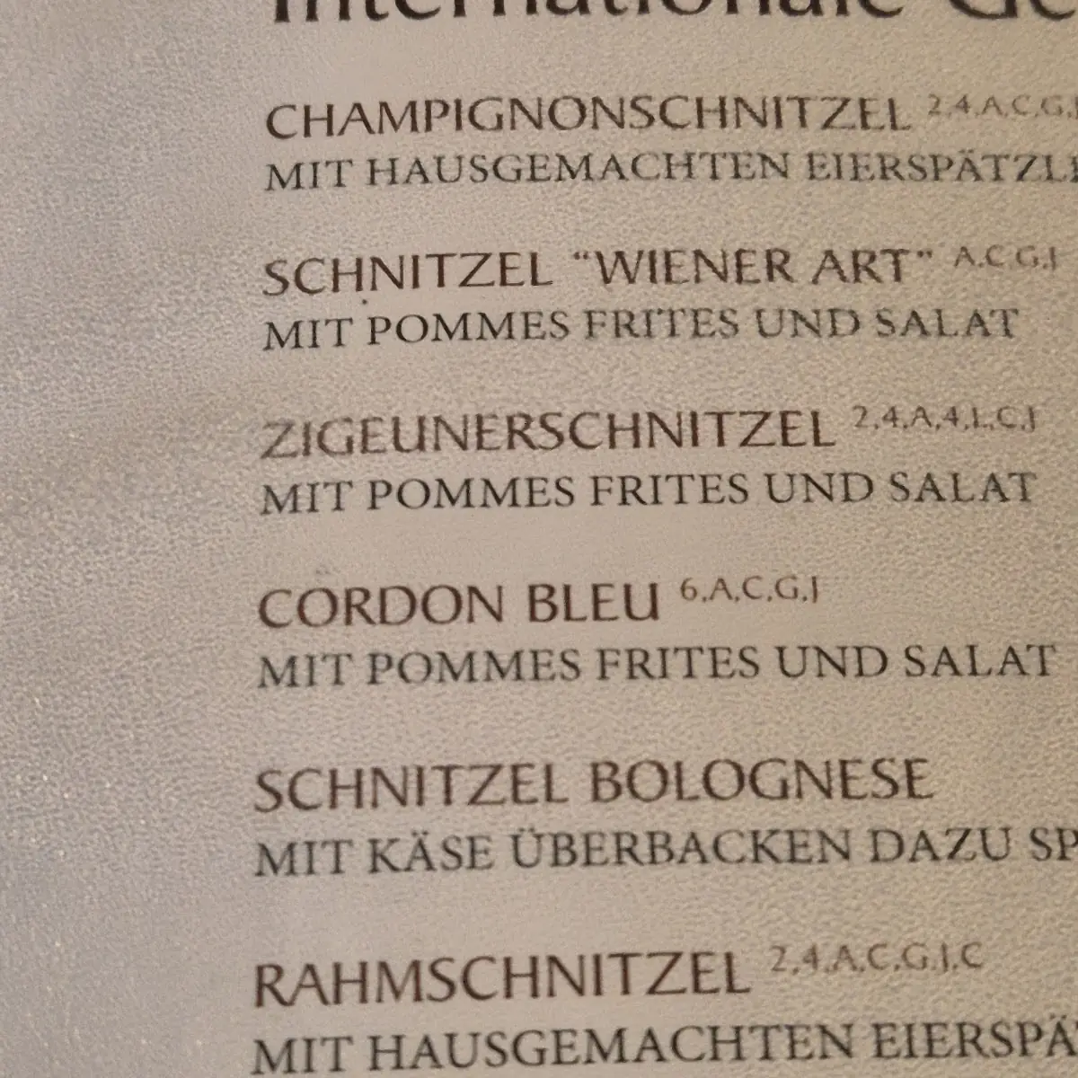 Speisekarte photo 9