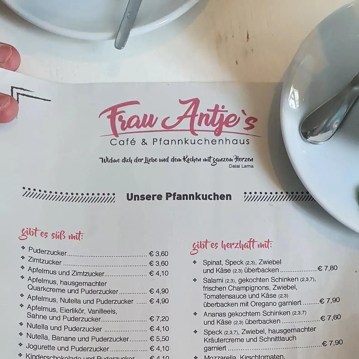 Speisekarte photo 10