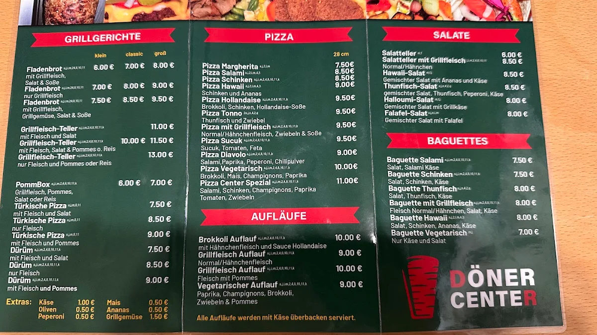 Speisekarte photo 1
