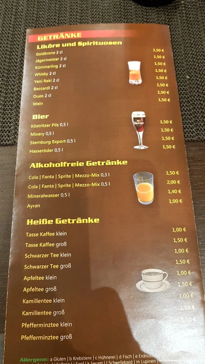 Speisekarte photo 5