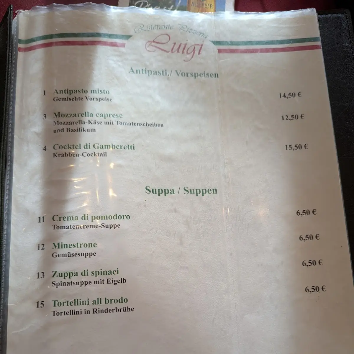 Speisekarte photo 5