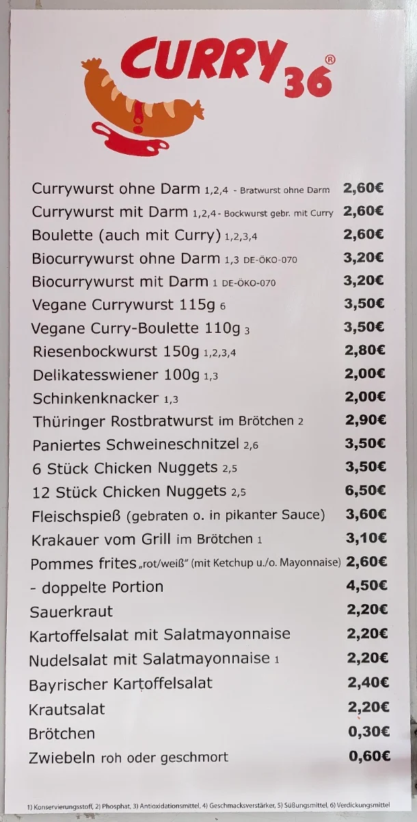 Speisekarte photo 3