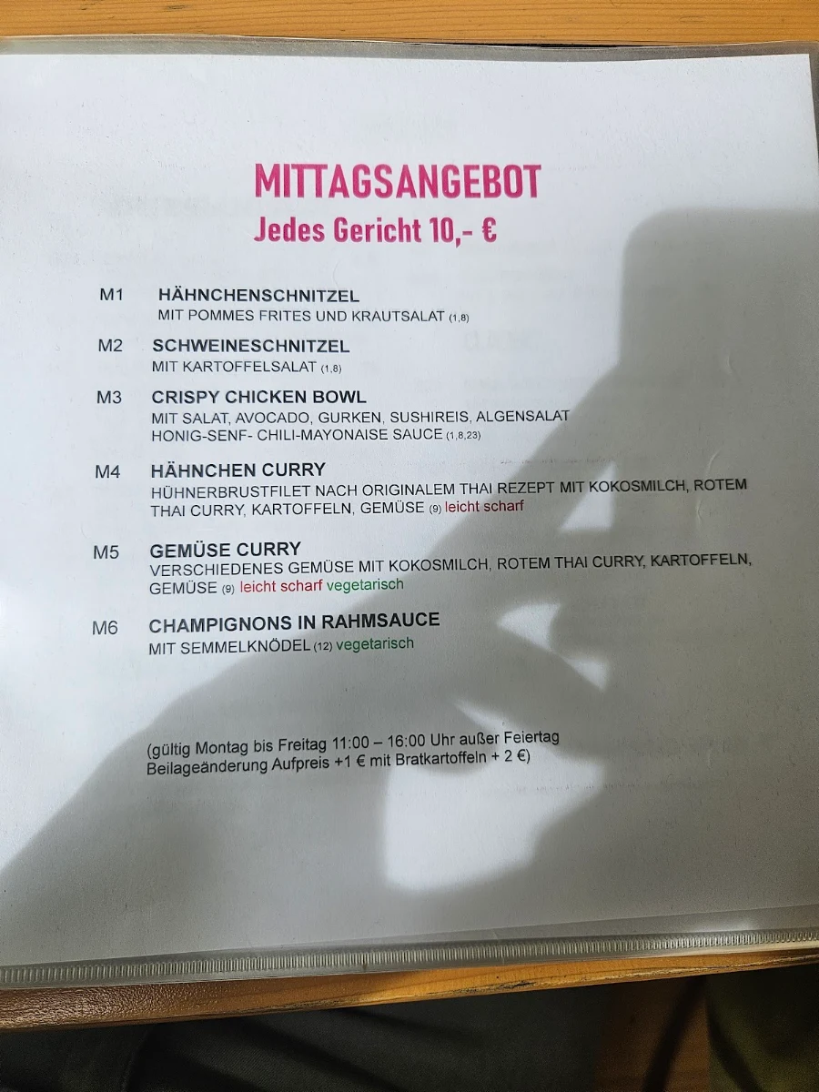Speisekarte photo 3