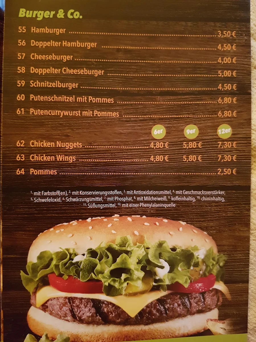 Speisekarte, GÜL Kebaphaus Waldkraiburg