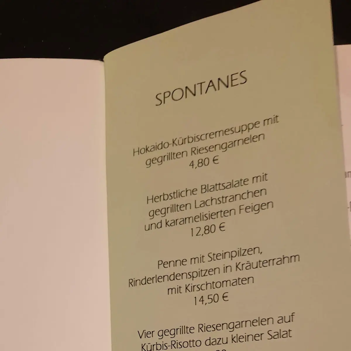 Speisekarte photo 8