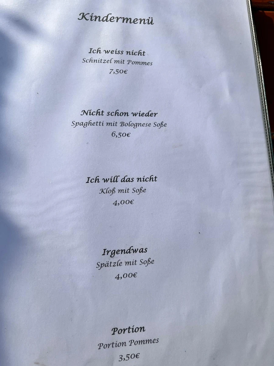 Speisekarte photo 4
