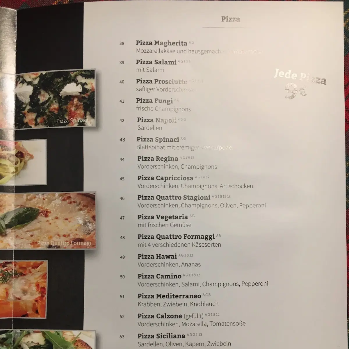 Speisekarte photo 3