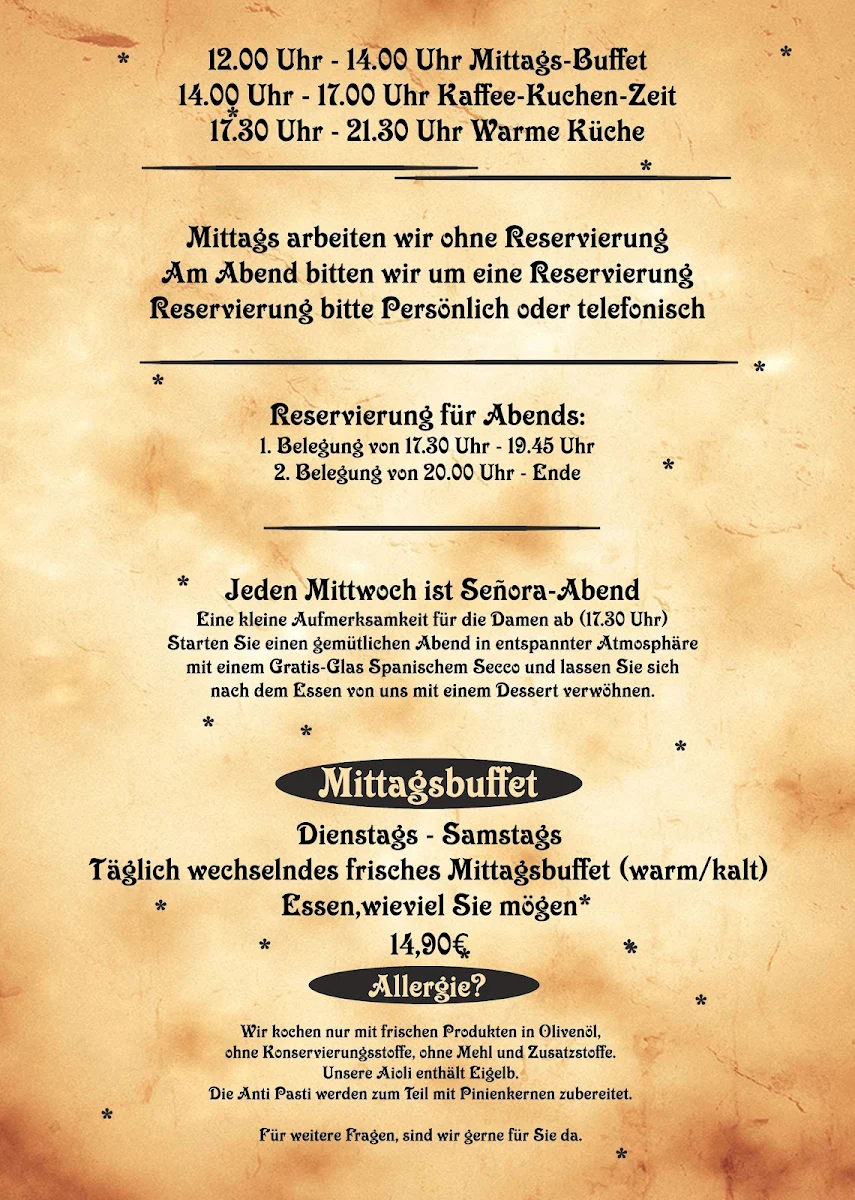 Speisekarte photo 1