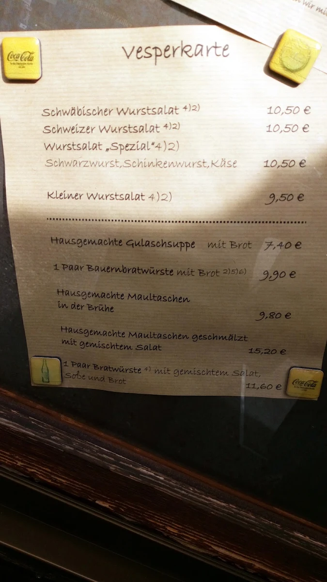 Speisekarte photo 5