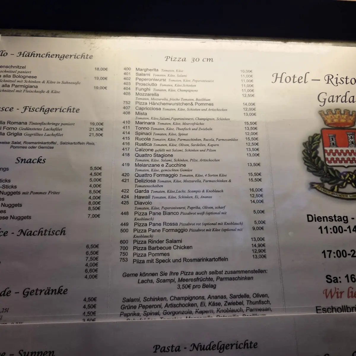 Speisekarte photo 4