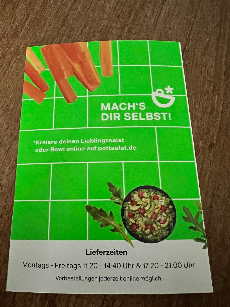 Speisekarte, Green Club