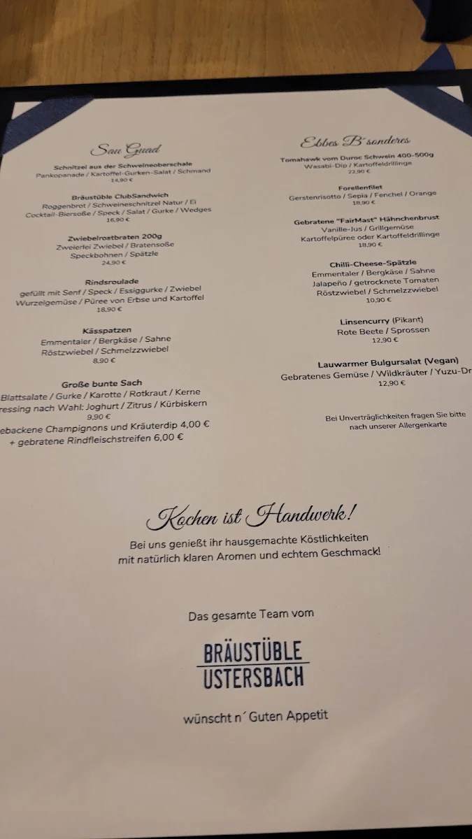 Speisekarte photo 3