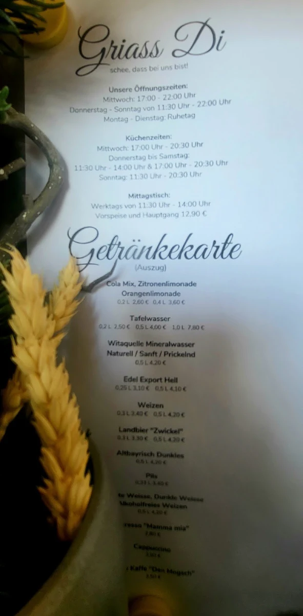 Speisekarte photo 8