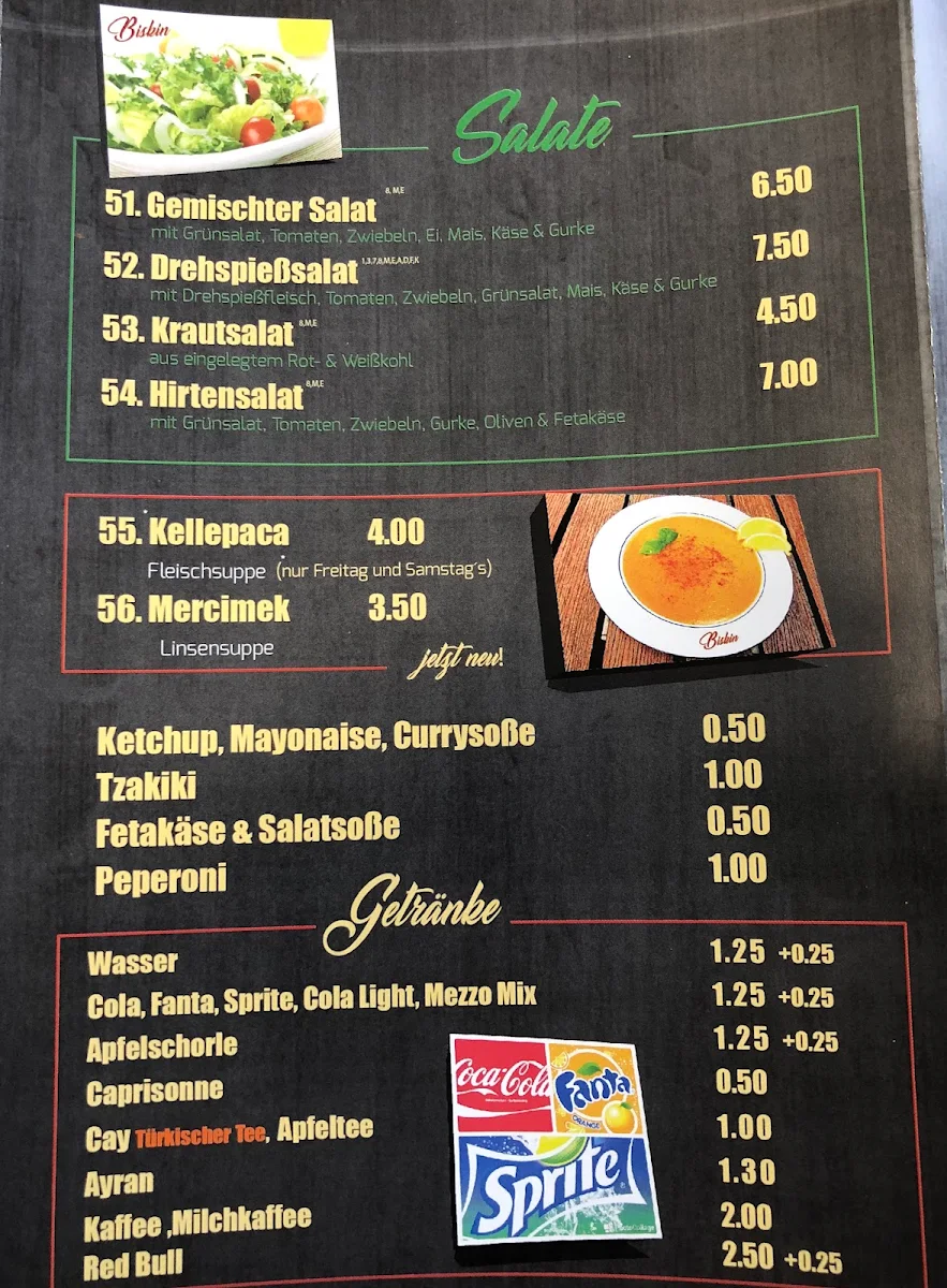 Speisekarte photo 5
