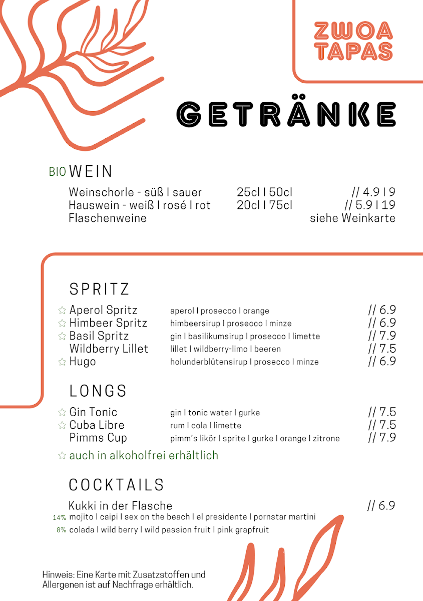 Speisekarte photo 3
