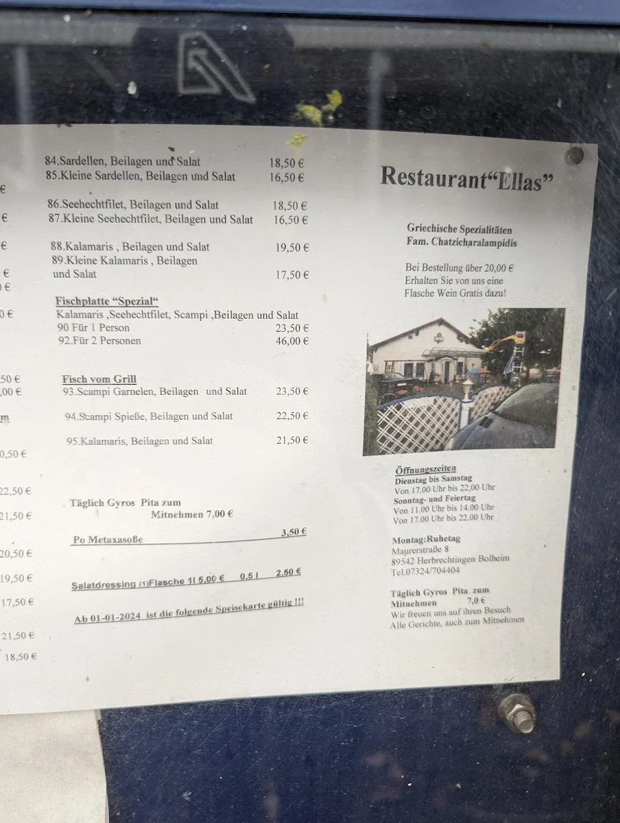 Speisekarte photo 2