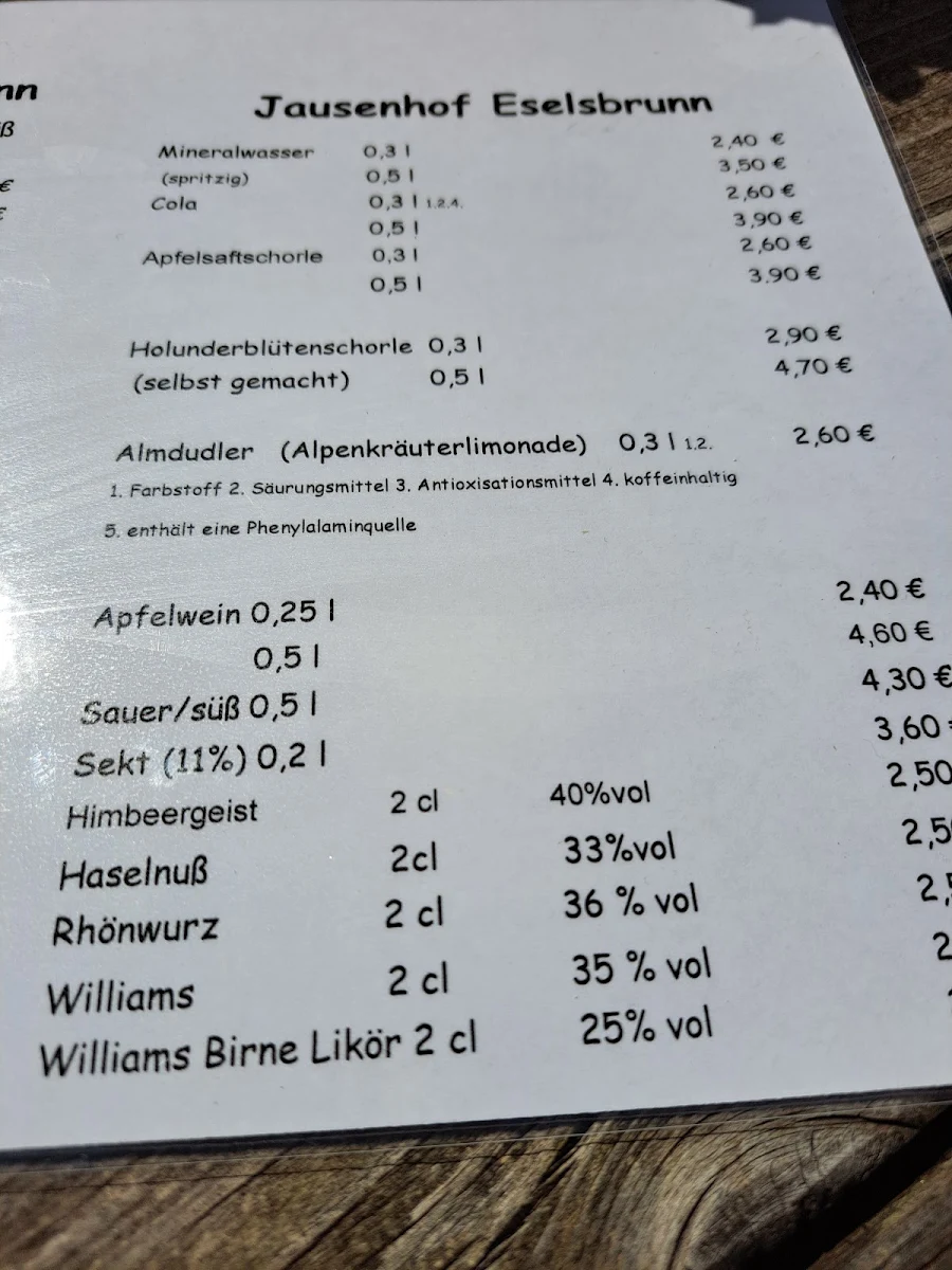 Speisekarte photo 1