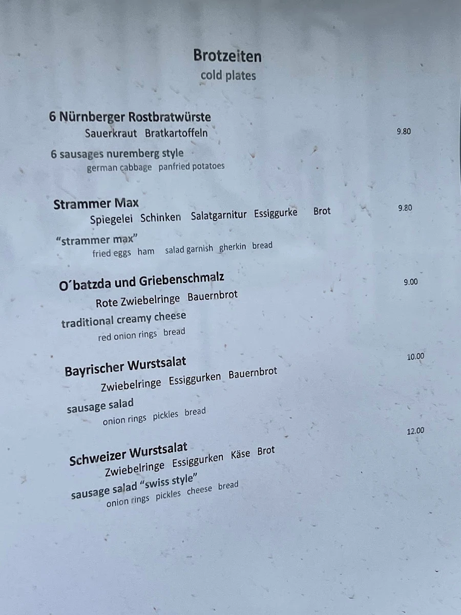Speisekarte photo 3