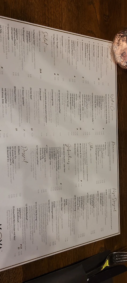 Speisekarte photo 5