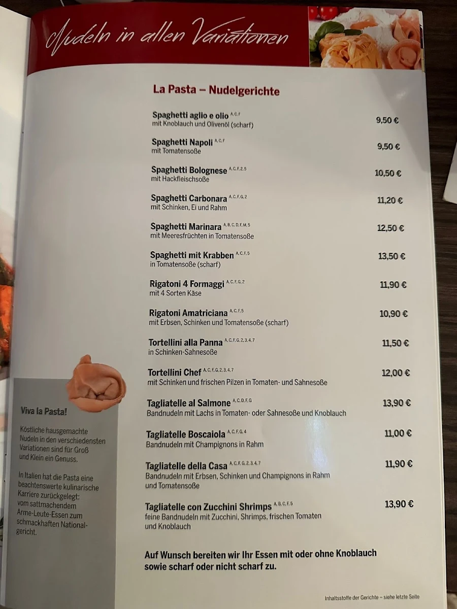 Speisekarte photo 2