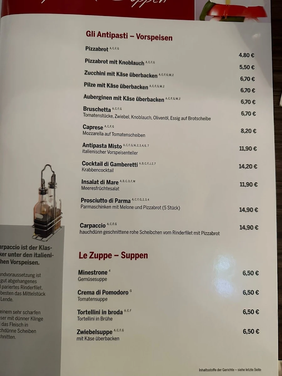 Speisekarte photo 5