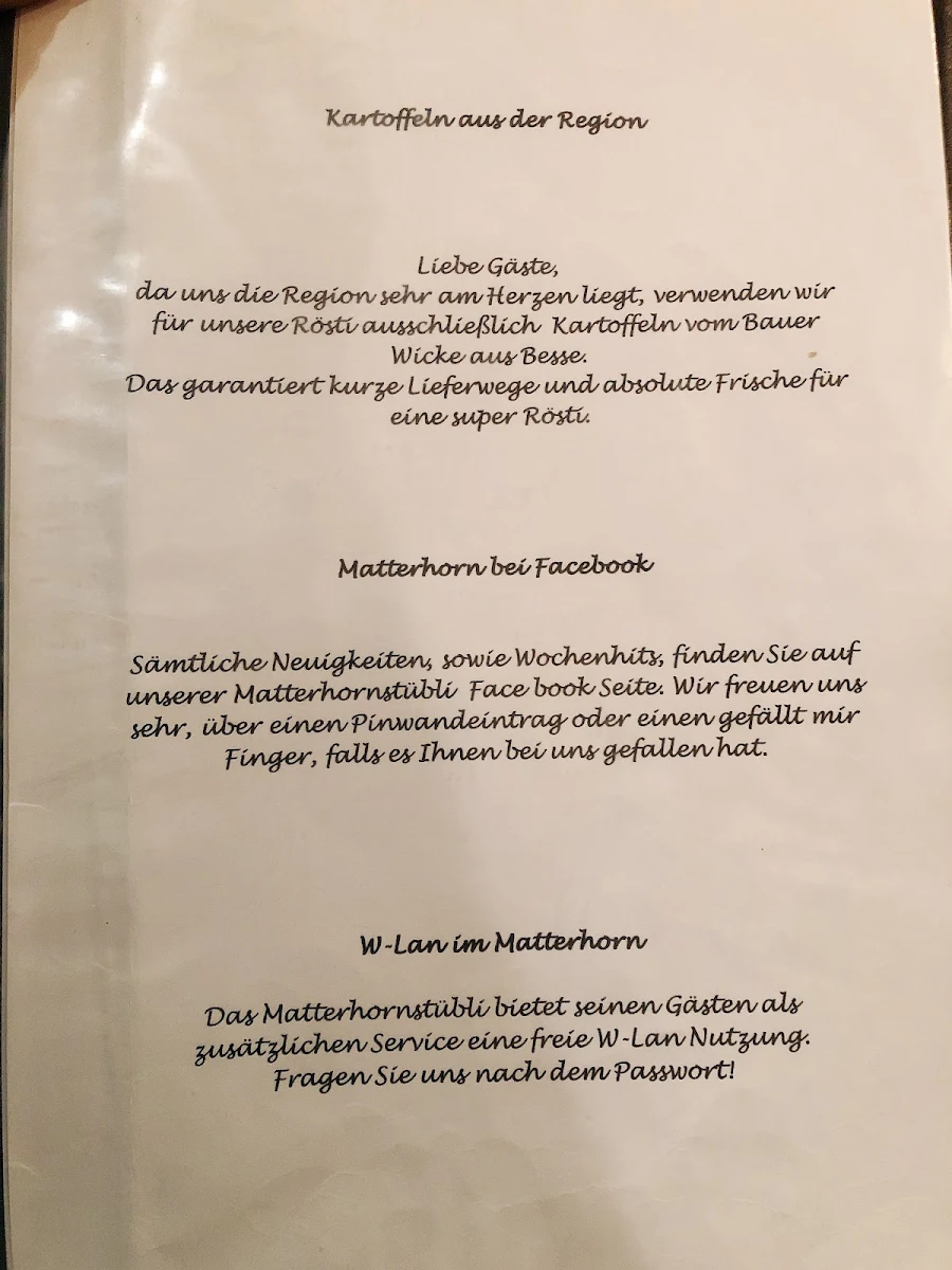 Speisekarte photo 4
