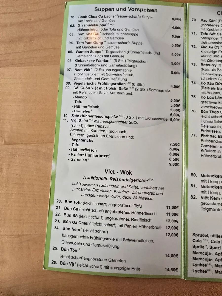 Speisekarte photo 4