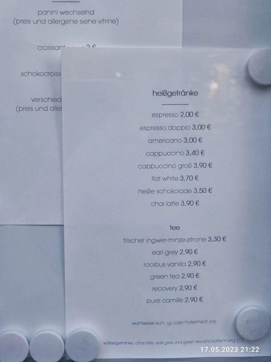 Speisekarte photo 1