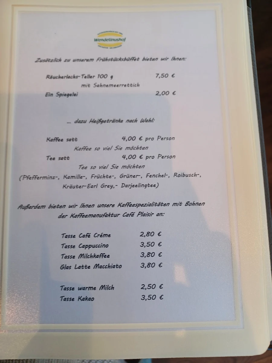 Speisekarte photo 1