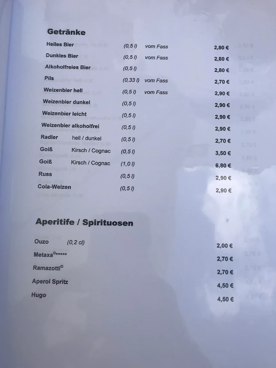 Speisekarte photo 2
