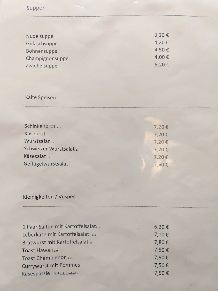 Speisekarte photo 6