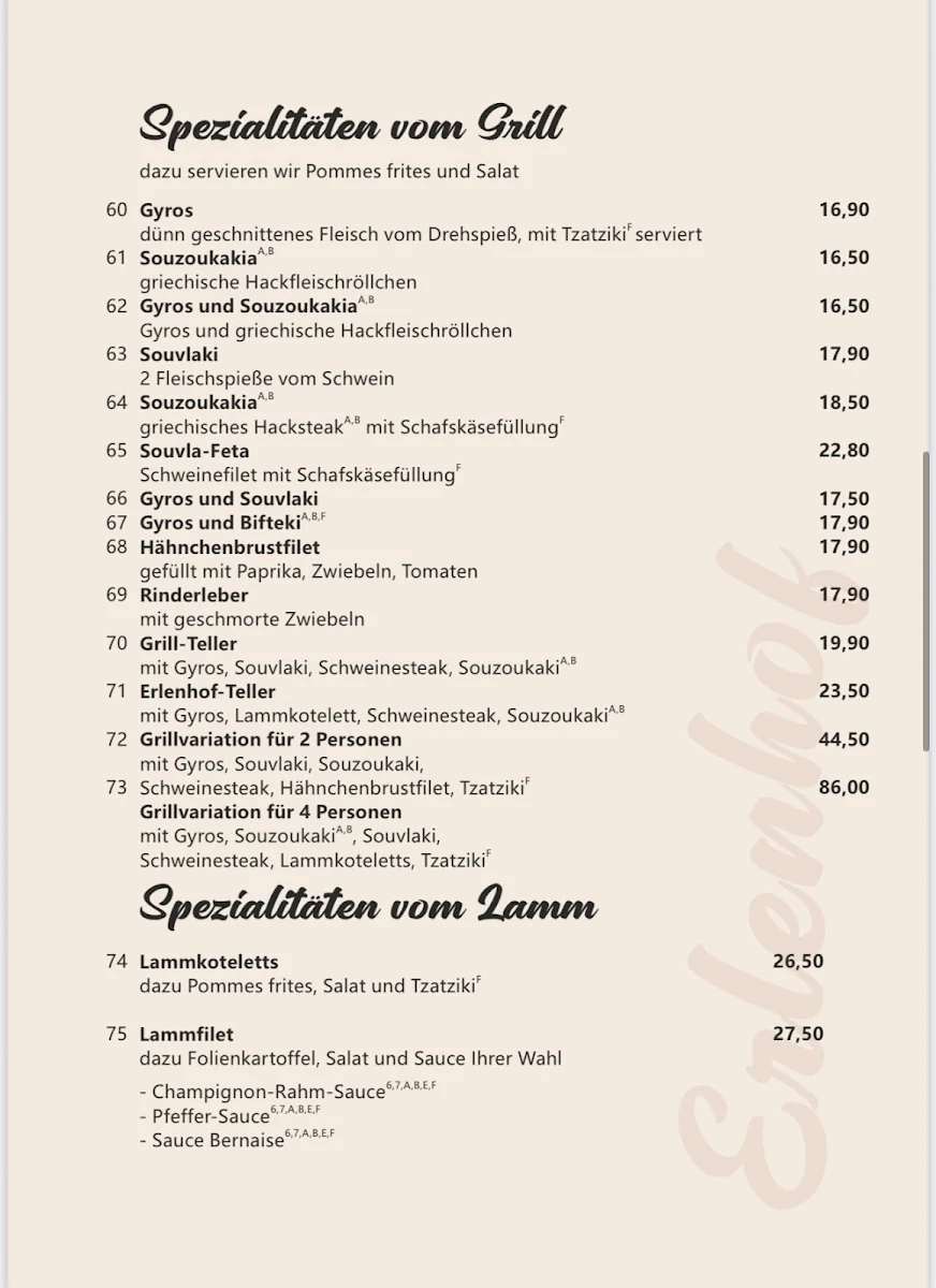 Speisekarte photo 6