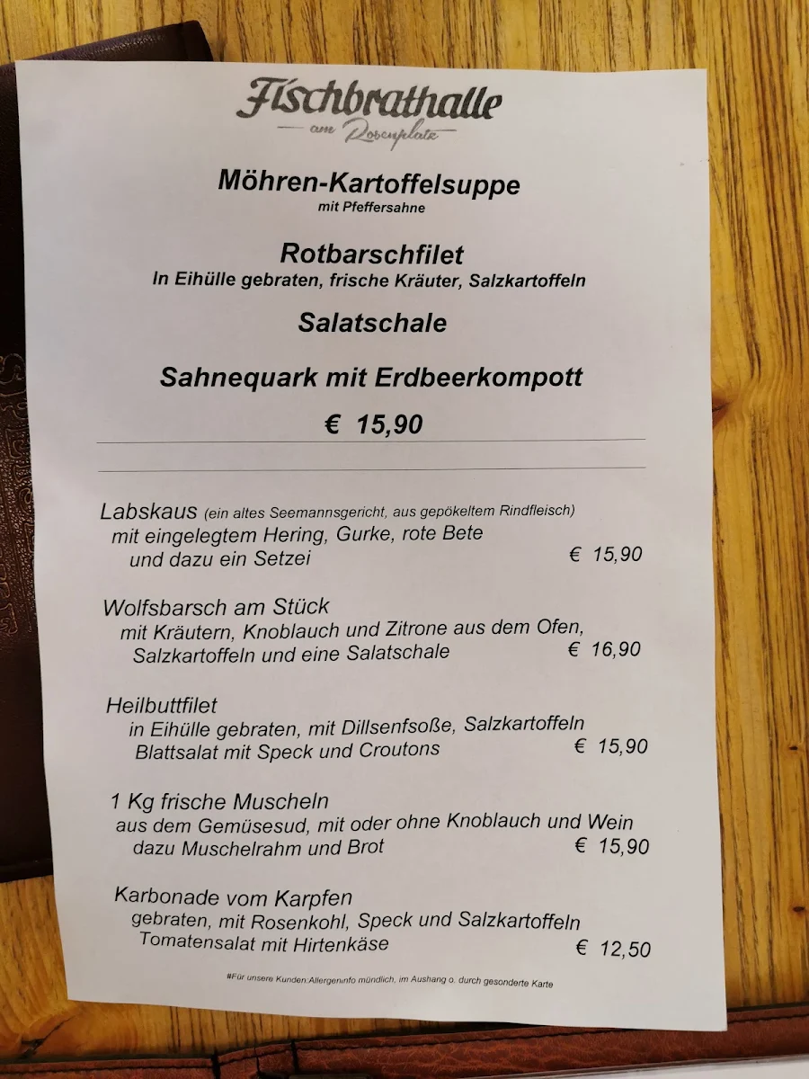 Speisekarte photo 4