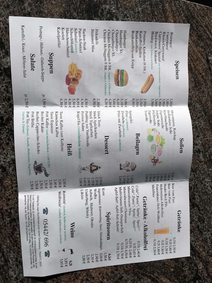 Speisekarte photo 1