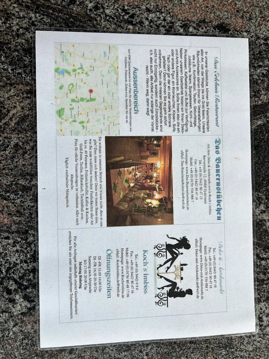 Speisekarte photo 2