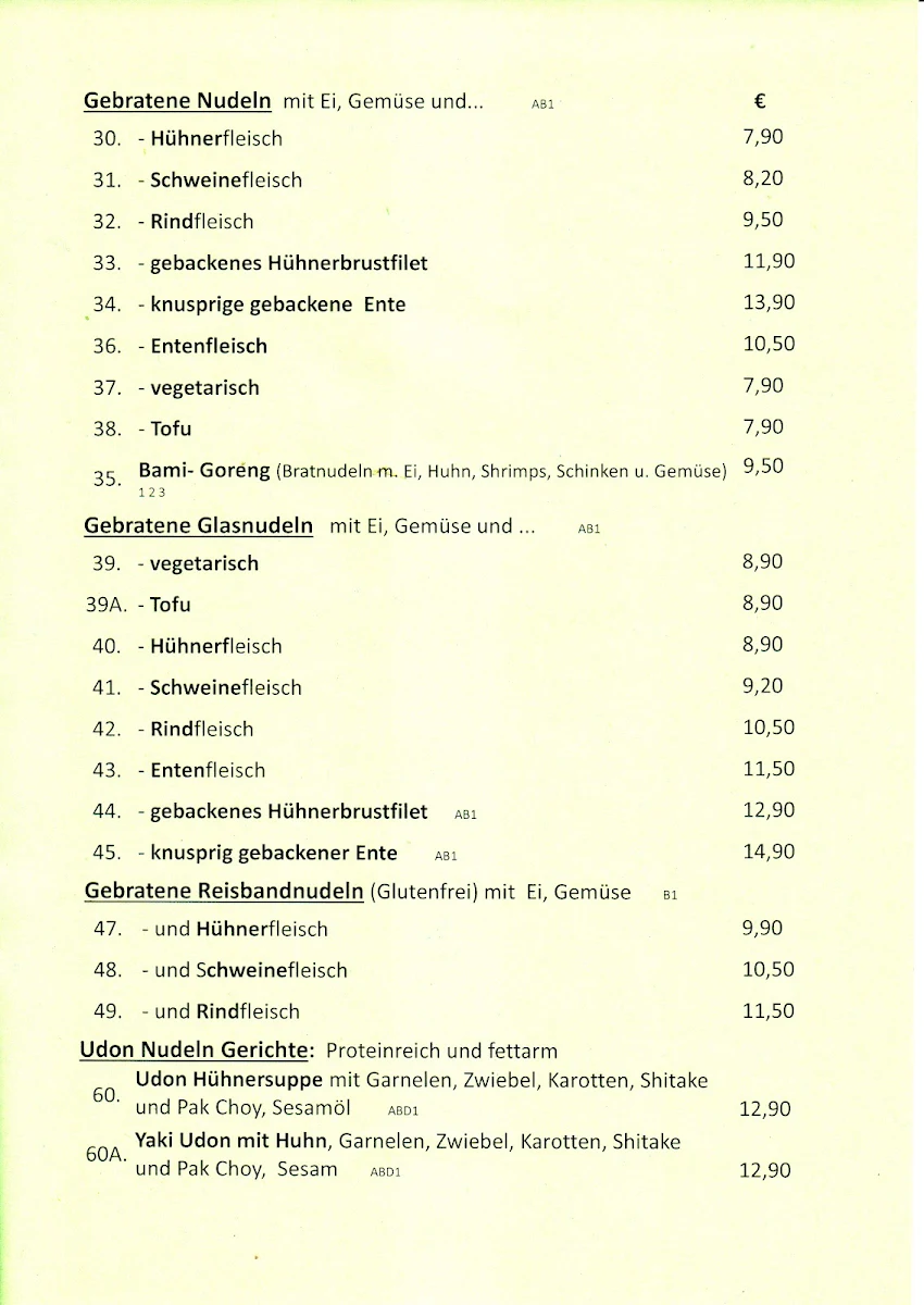 Speisekarte photo 3