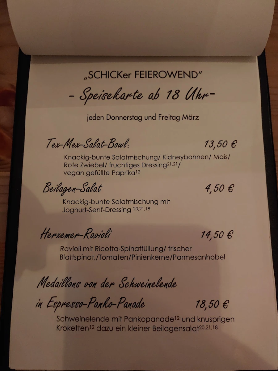 Speisekarte photo 9