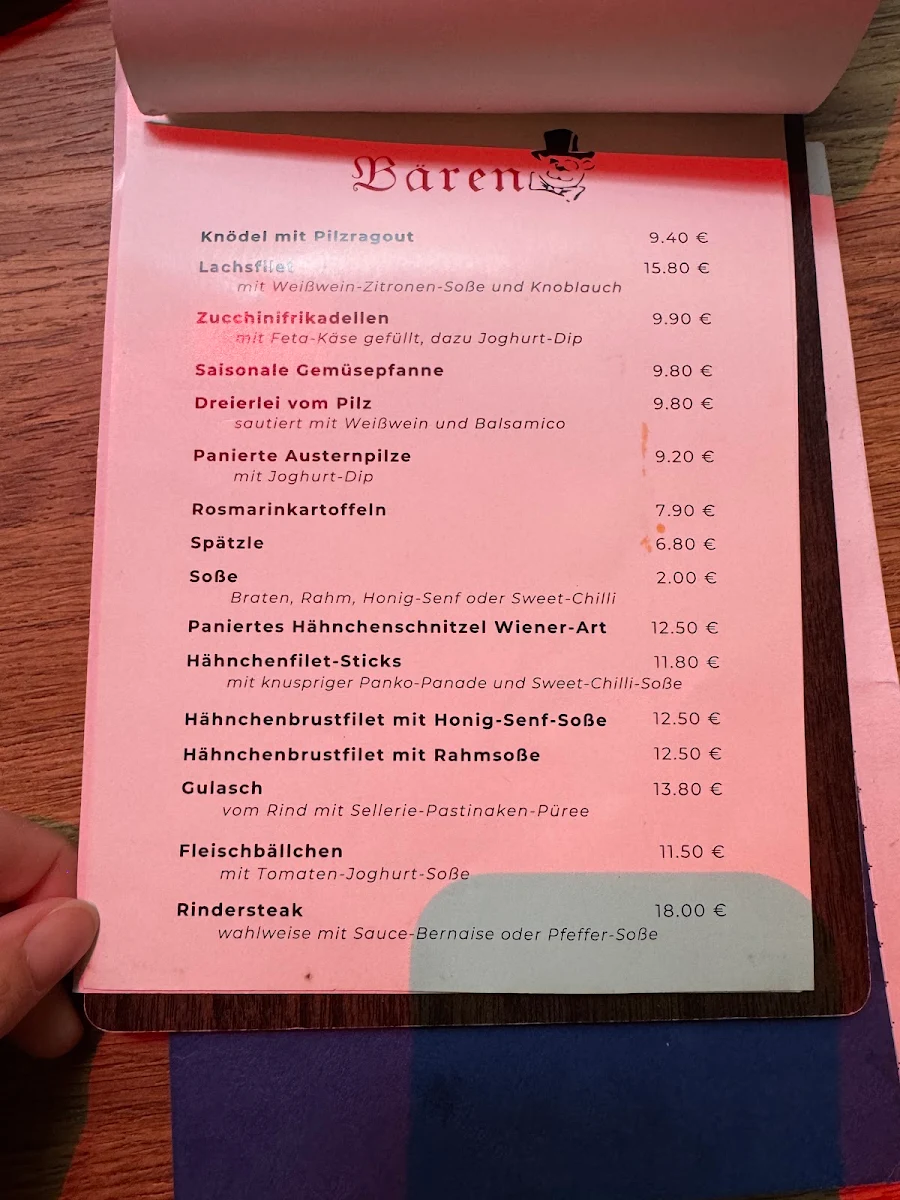 Speisekarte photo 3