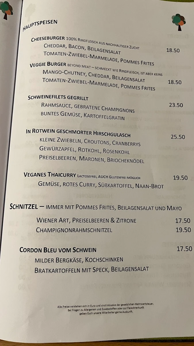 Speisekarte photo 1