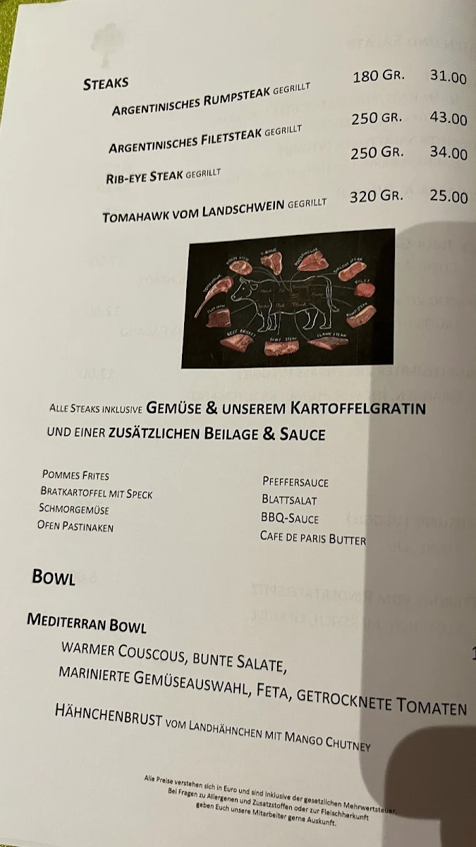 Speisekarte photo 2