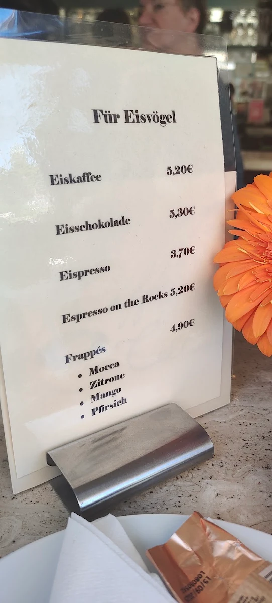 Speisekarte, Caffee Cult - Bergisch Gladbach